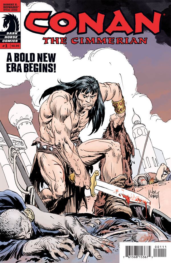 Cover for Conan the Cimmerian #1 (Kubert Variant) (15-730)