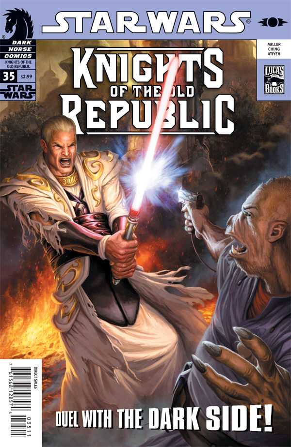 Cover for Star Wars: Knights of the Old Republic #35--Vindication part 4 (15-732)