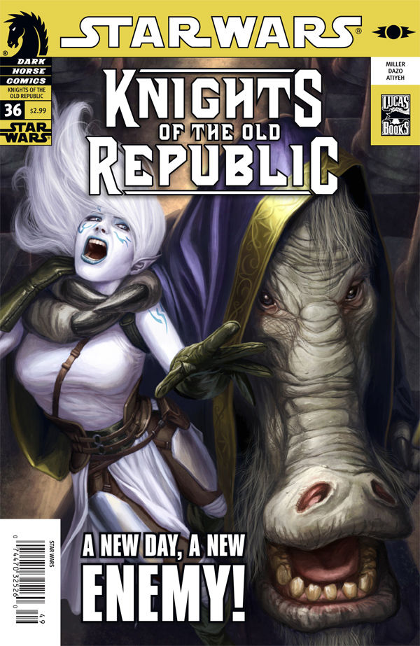 Cover for Star Wars: Knights of the Old Republic #36--Prophet Motive part 1 (15-785)