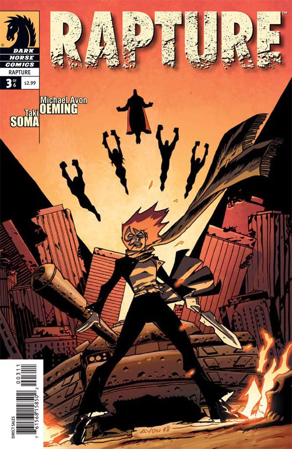 Cover for Rapture #3 (15-852)