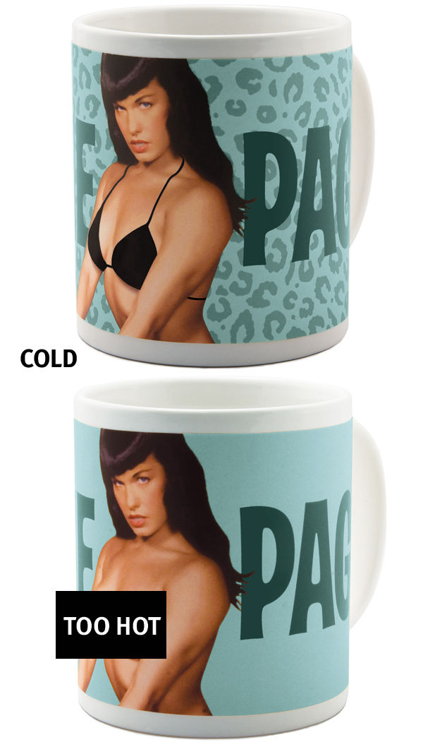 Cover for Bettie Page Color Changing Mug (15-872)