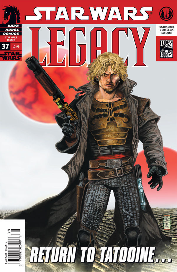 Cover for Star Wars: Legacy #37 - Tatooine (part 1) (15-977)