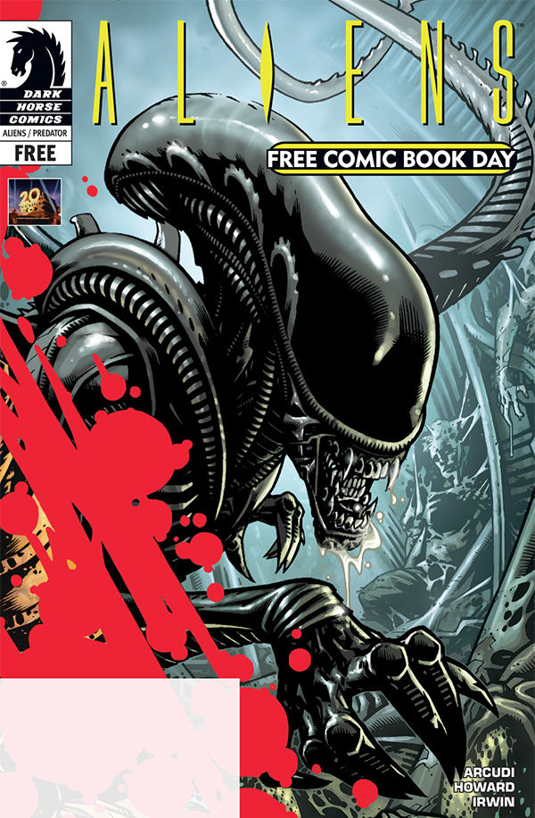 Cover for Free Comic Book Day 2009 Aliens/Predator Split Issue (16-103)