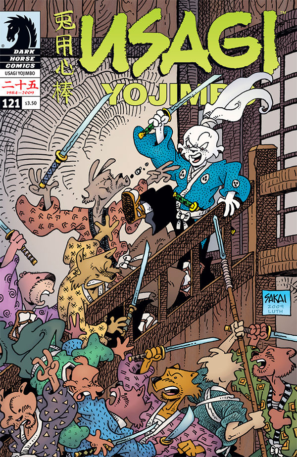 Cover for Usagi Yojimbo #121 (16-223)