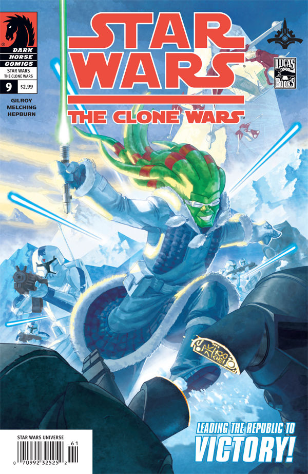 Cover for Star Wars: The Clone Wars #9 (16-240)