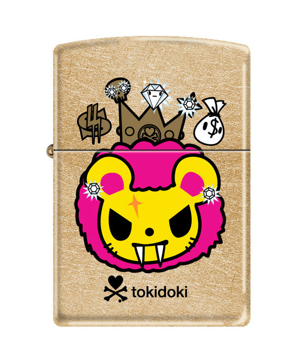 Cover for Tokidoki Gold Cat Zippo® Lighter (16-246)