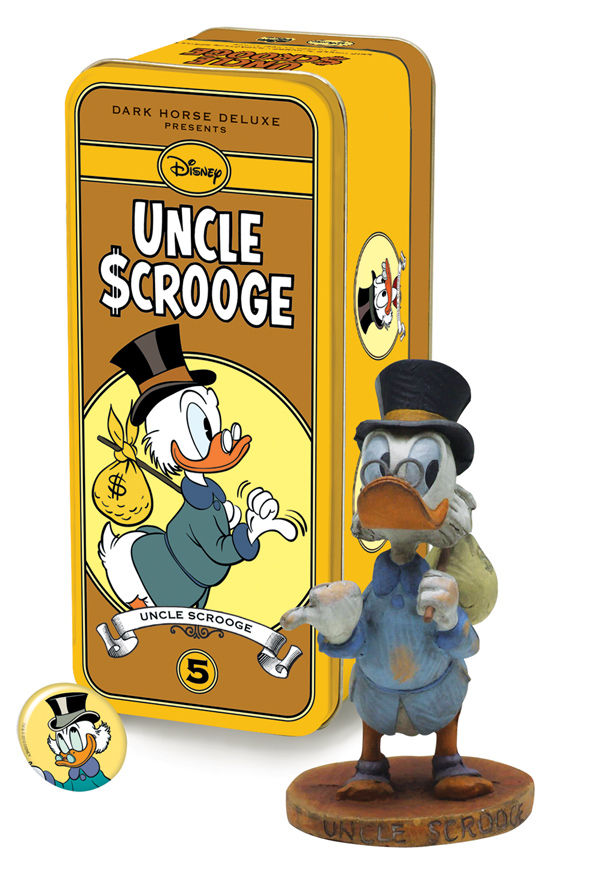 Cover for Classic Uncle Scrooge Series 2 #5: Uncle Scrooge “Moneybags” statue (16-744)