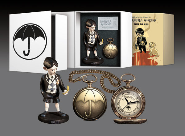 Cover for The Umbrella Academy Pocket Watch and Statue Set (16-790)