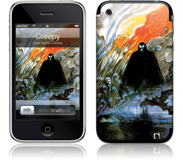 Cover for GelaSkins: Creepy: Frazetta's Dracula (iPhone) (16-820)