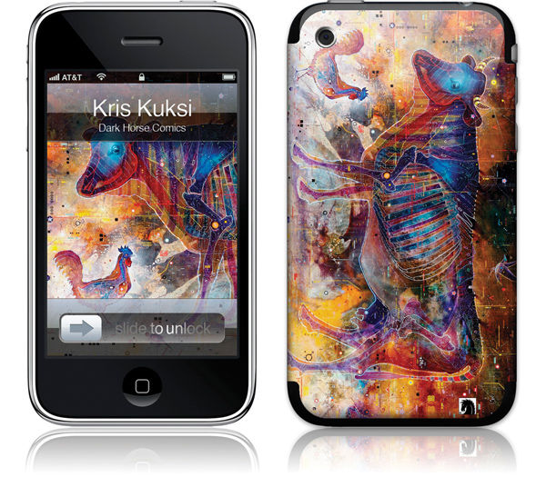 Cover for GelaSkins: Kuksi: PCA Colorful Cow (iPhone) (16-841)