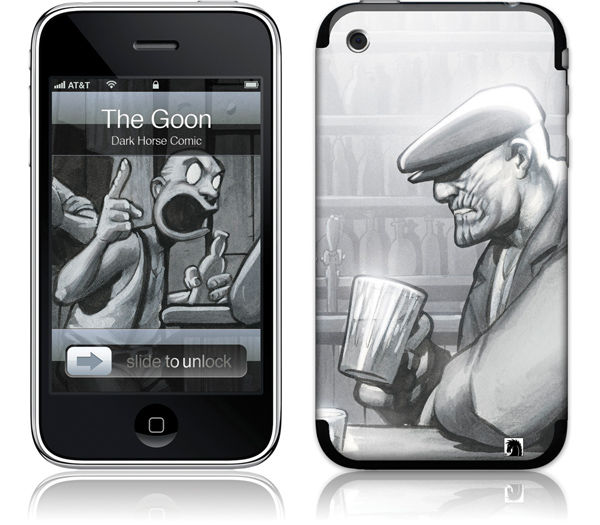 Cover for GelaSkins: The Goon: Fancy Pants (iPhone) (16-848)