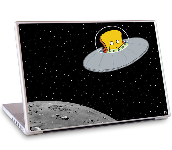 Cover for GelaSkins: Mr. Toast: Spaceship (15" Laptop) (16-862)