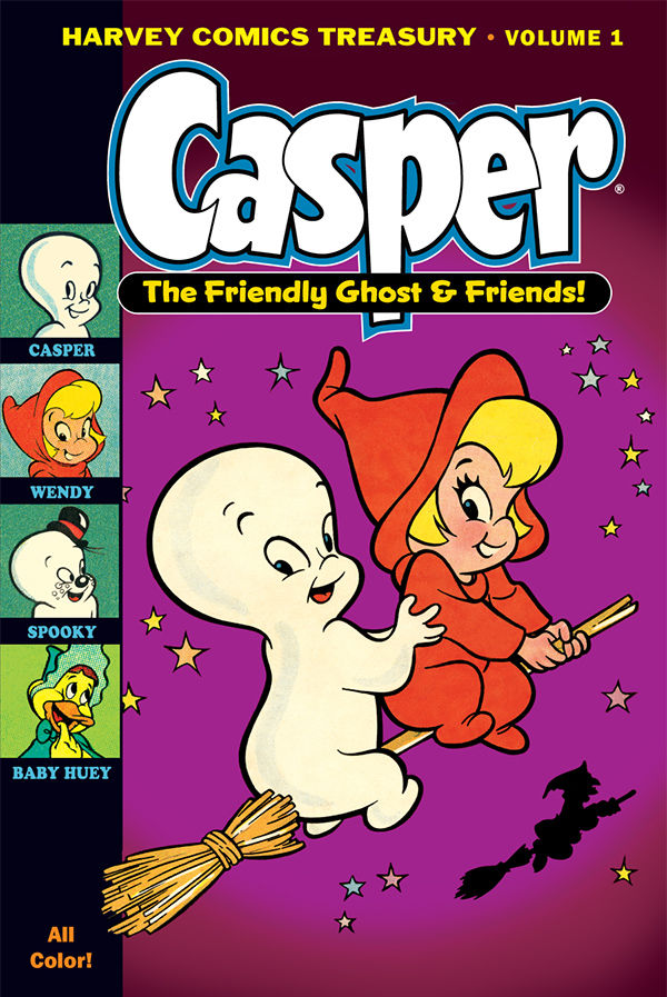 Cover for The Harvey Comics Treasury Volume 1: Casper the Friendly Ghost and Friends (16-889)