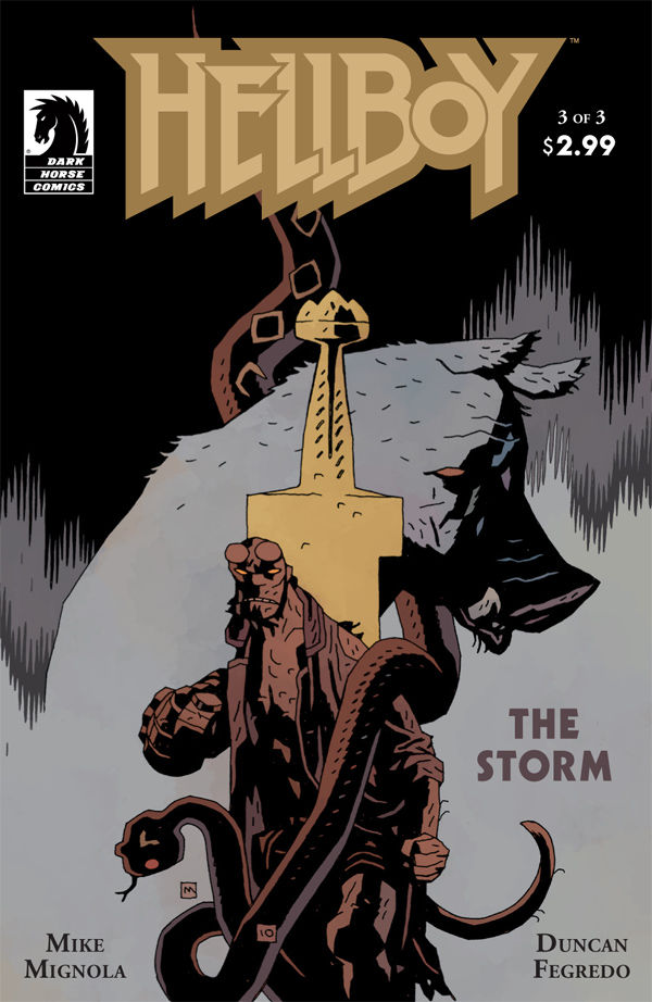 Cover for Hellboy: The Storm #3 (16-894)