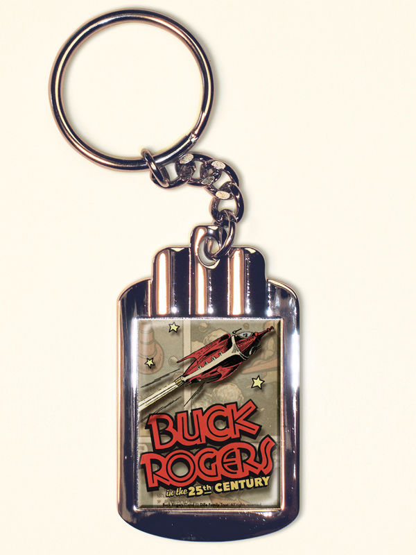 Cover for Retro-A-Go-Go Buck Rogers Spaceship Keychain (16-954)
