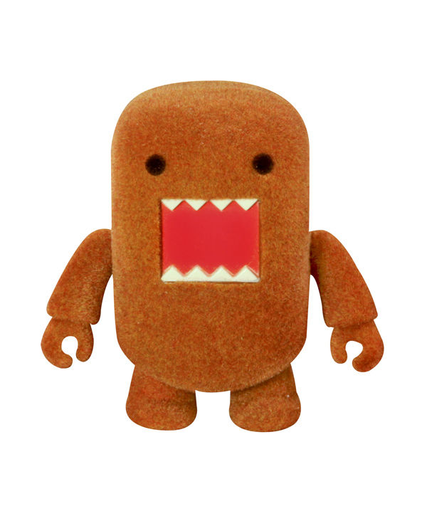 Cover for Domo 2" Qee Flocked Classic Brown Figure (16-992)