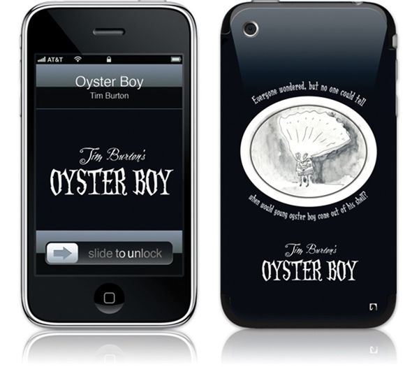 Cover for GelaSkins: Tim Burton: Oyster Boy (iPhone) (17-011)
