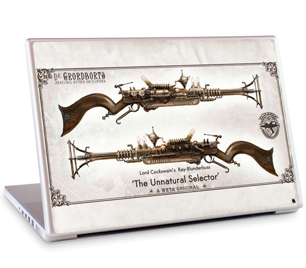 Cover for GelaSkins: Weta: Unnatural Selector (15" Laptop) (17-053)