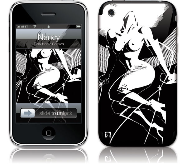 Cover for GelaSkins: Frank Miller's Sin City: Nancy (iPhone) (17-136)