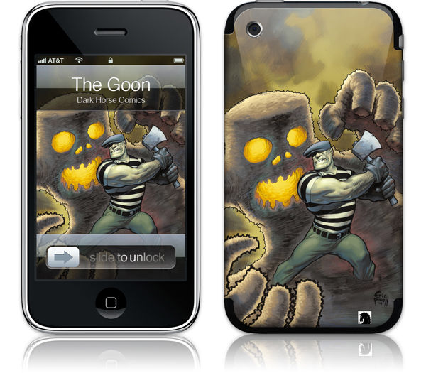 Cover for GelaSkins: The Goon: The Goon vs. Mr. Wicker (iPhone) (17-201)