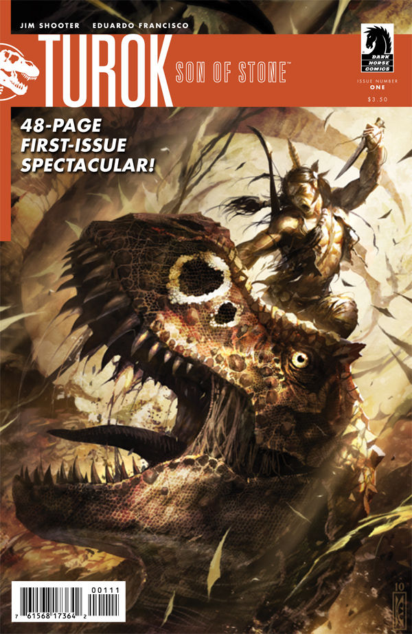 Cover for Turok, Son of Stone #1 (Raymond Swanland cover) (17-364)