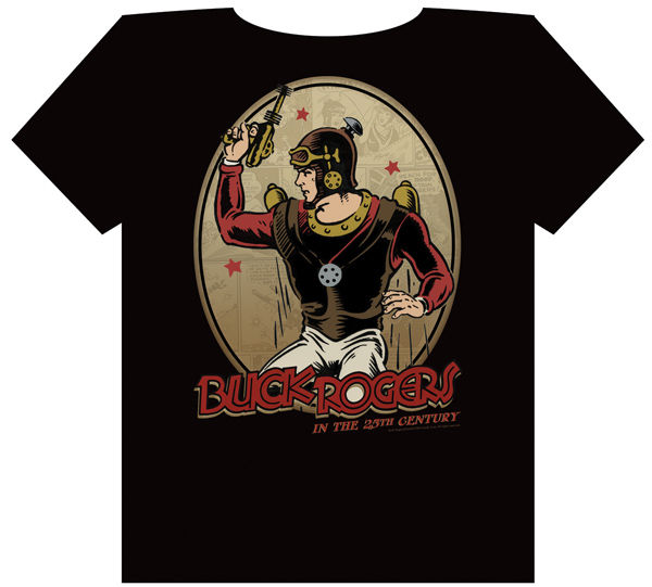 Cover for Buck Rogers Vintage Men's T-shirt (XL) (17-379)