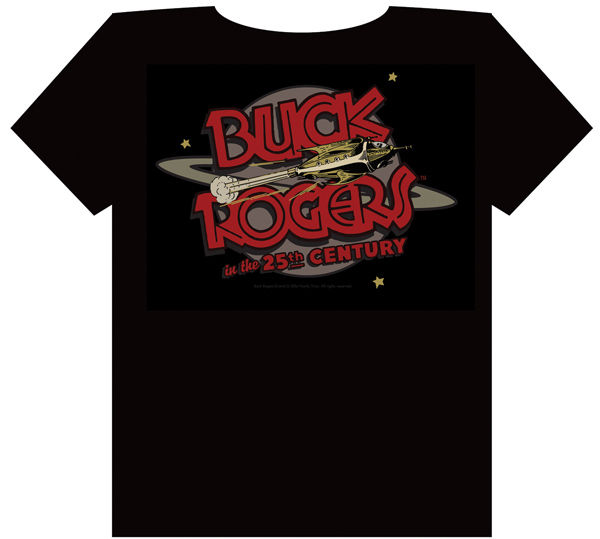 Cover for Buck Rogers Logo Women's T-shirt (XL) (17-383)