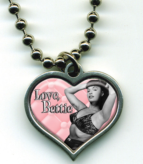Cover for Retro-A-Go-Go Bettie Page Love, Bettie Heart Lucky Charm (17-474)