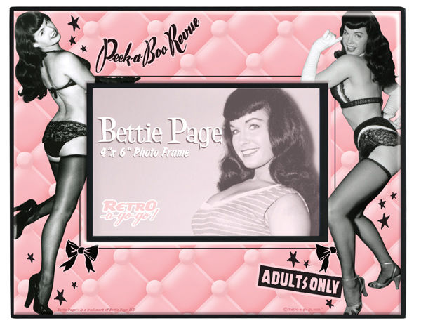 Cover for Retro-A-Go-Go Bettie Page Peek-a-Boo! Revue Frame (17-485)
