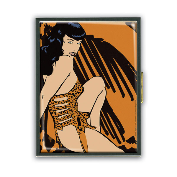 Cover for Bettie Page Sahara Sands Cigarette Case (17-488)