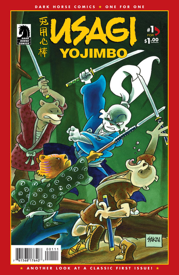 1 for $1: Usagi Yojimbo :: Profile :: Dark Horse Comics