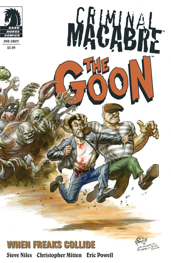 Cover for Criminal Macabre/The Goon: When Freaks Collide (Eric Powell variant cover) (17-674)