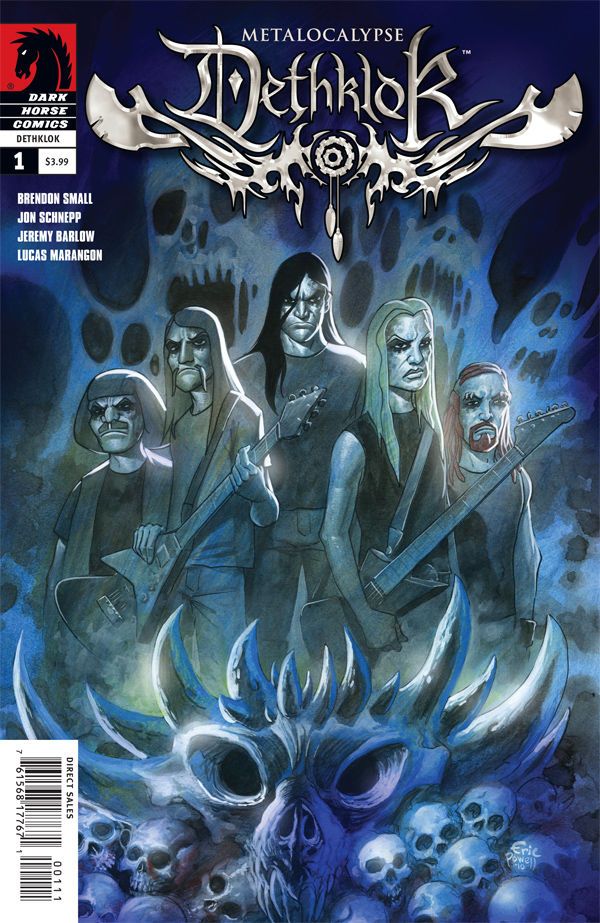 Cover for Metalocalypse/ Dethklok #1 (Eric Powell cover) (17-767)