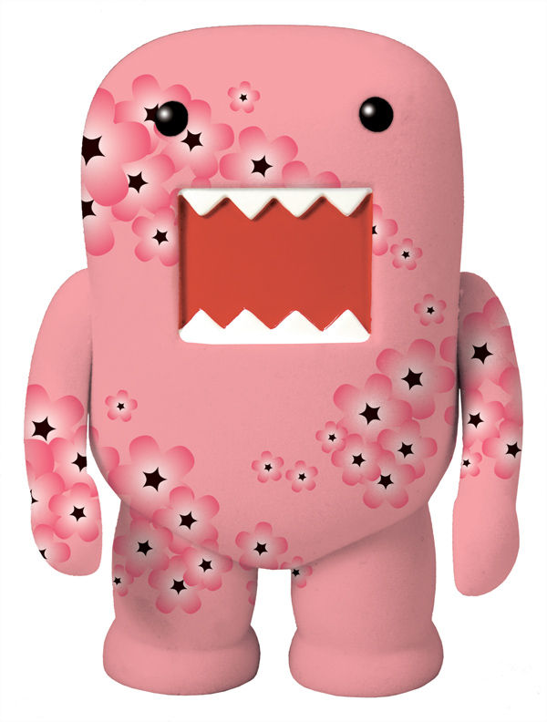 Cover for Domo 4" Deco Vinyl Figure: Pink Star Blossom (17-821)