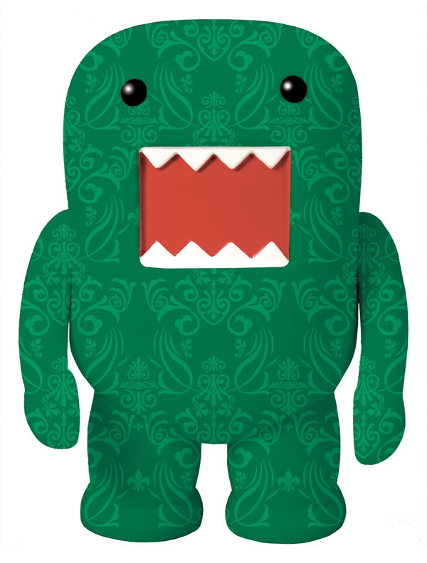 Cover for Domo 4" Deco Vinyl Figure: Green Filigree (17-824)