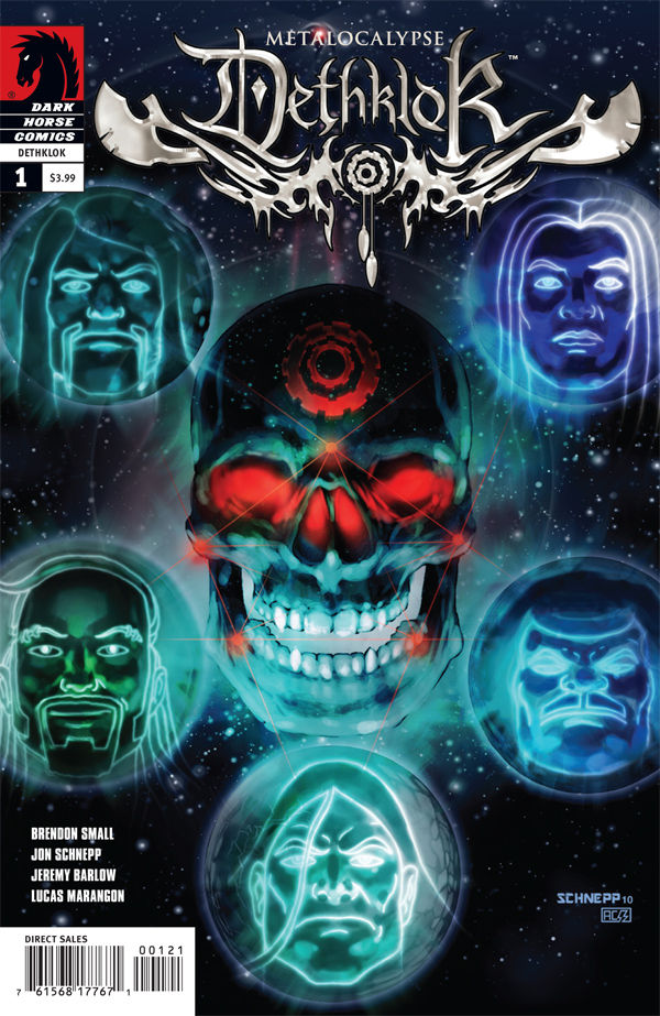 Cover for Metalocalypse/ Dethklok #1 (Jon Schnepp cover) (17-887)