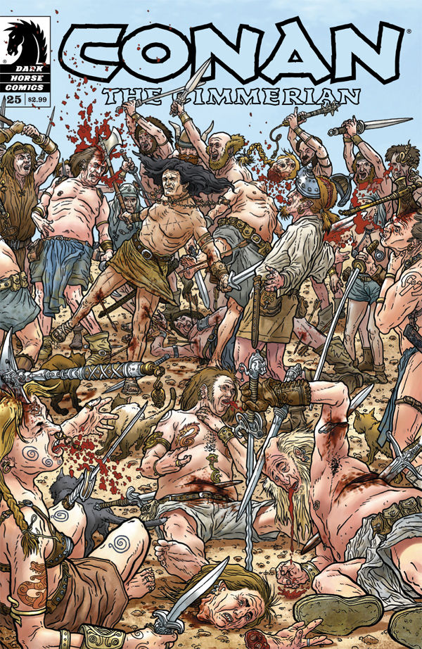 Cover for Conan the Cimmerian #25 (Geof Darrow cover) (17-955)