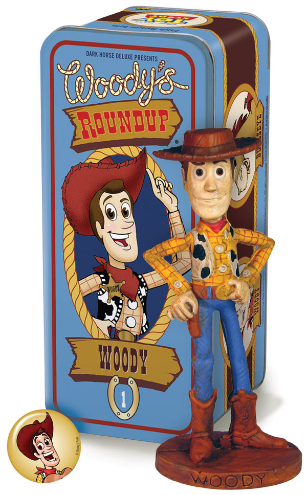 Cover for Toy Story: Woody's Roundup #1—Woody statue (17-956)