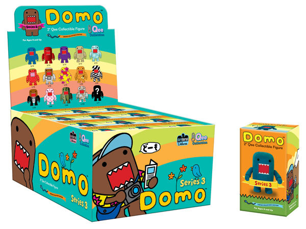 Cover for Domo 2" Qee Mystery Figures Series 3 Display Case (18-082)