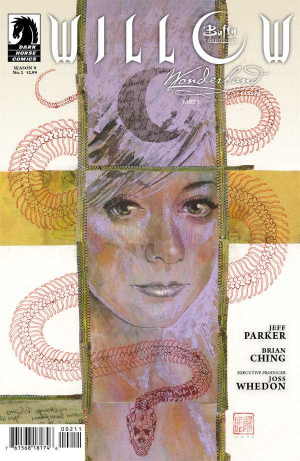 Cover for Buffy the Vampire Slayer: Willow—Wonderland #2 (David Mack cover) (18-175)