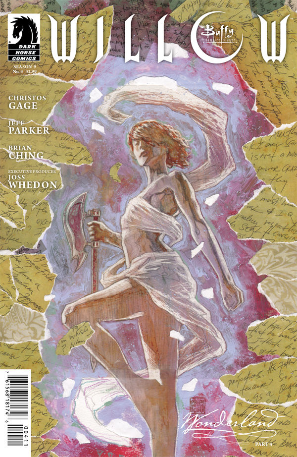 Cover for Buffy the Vampire Slayer: Willow—Wonderland #4 (David Mack cover) (18-178)