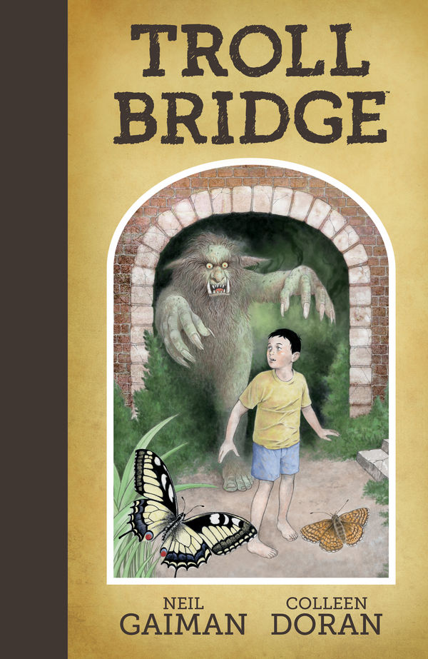 Cover for Neil Gaiman's Troll Bridge HC (18-743)