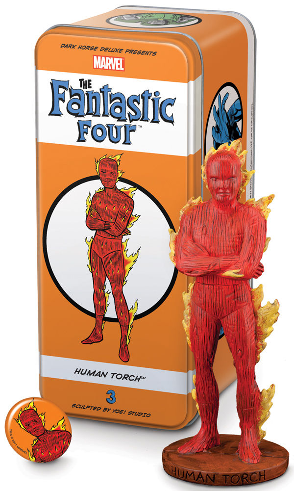Cover for Marvel Classic Characters—The Fantastic Four #3: Human Torch (18-823)