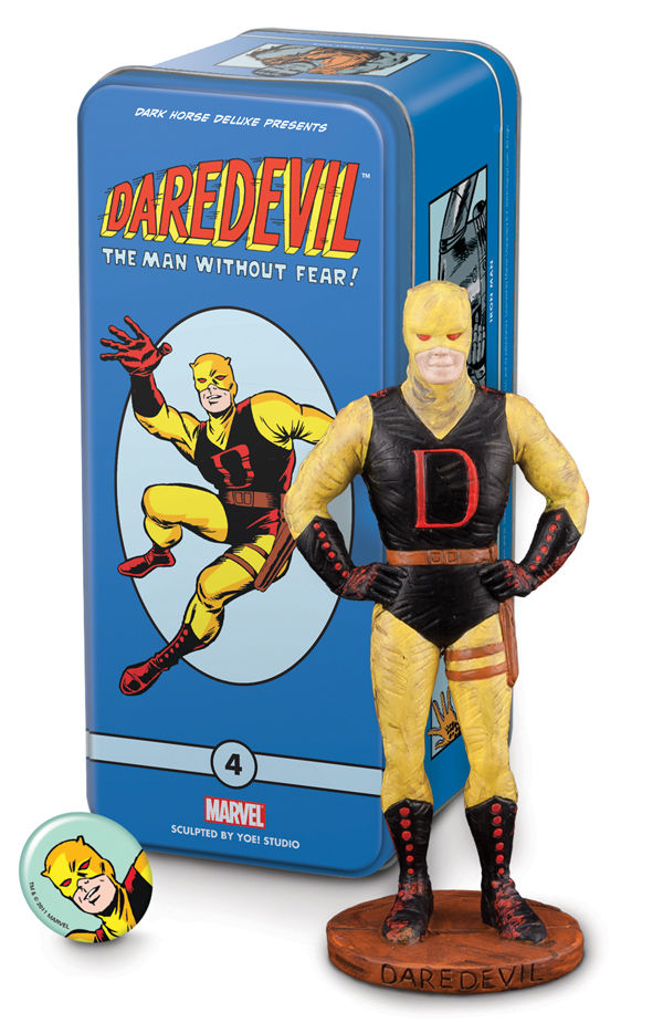 Cover for Marvel Classic Characters #4: Daredevil statue (18-827)