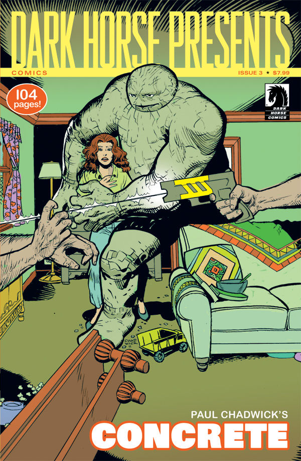 Cover for Dark Horse Presents #3 (Paul Chadwick Variant cover) (18-881)