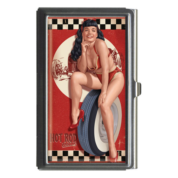 Cover for Retro-A-Go-Go Bettie Page Hot Rod Small Case (19-003)