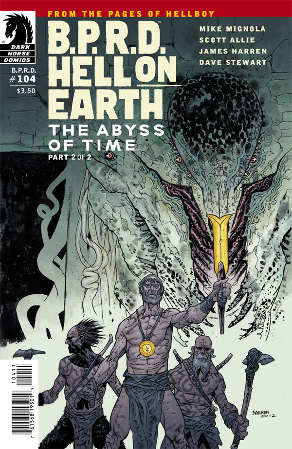 Cover for B.P.R.D. Hell on Earth #104: The Abyss of Time part 2 (of 2) (19-503)