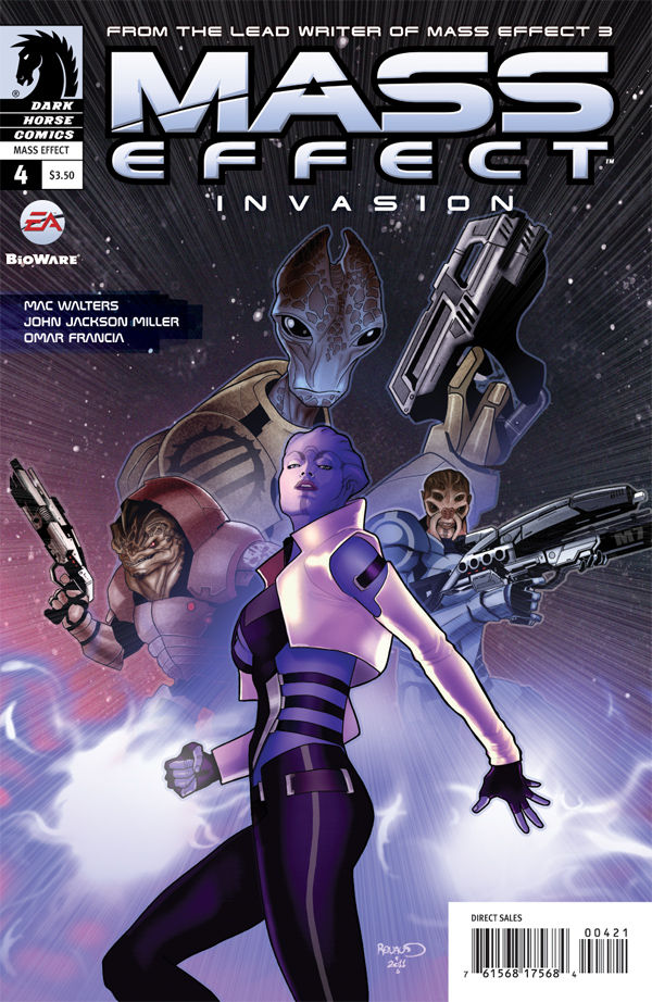 Cover for Mass Effect: Invasion #4 (Paul Renaud variant cover) (19-558)