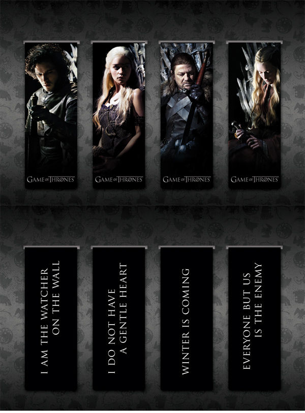 Cover for Game of Thrones Magnetic Bookmark Set (21-111)