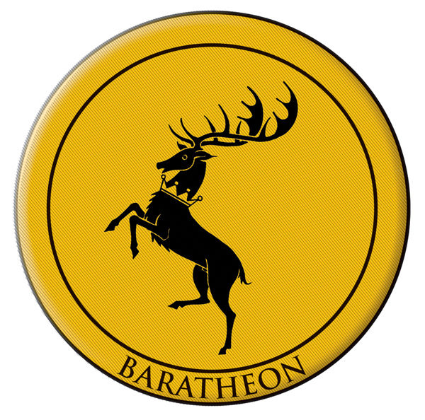 Cover for Game of Thrones Embroidered Patch: Baratheon (21-112)